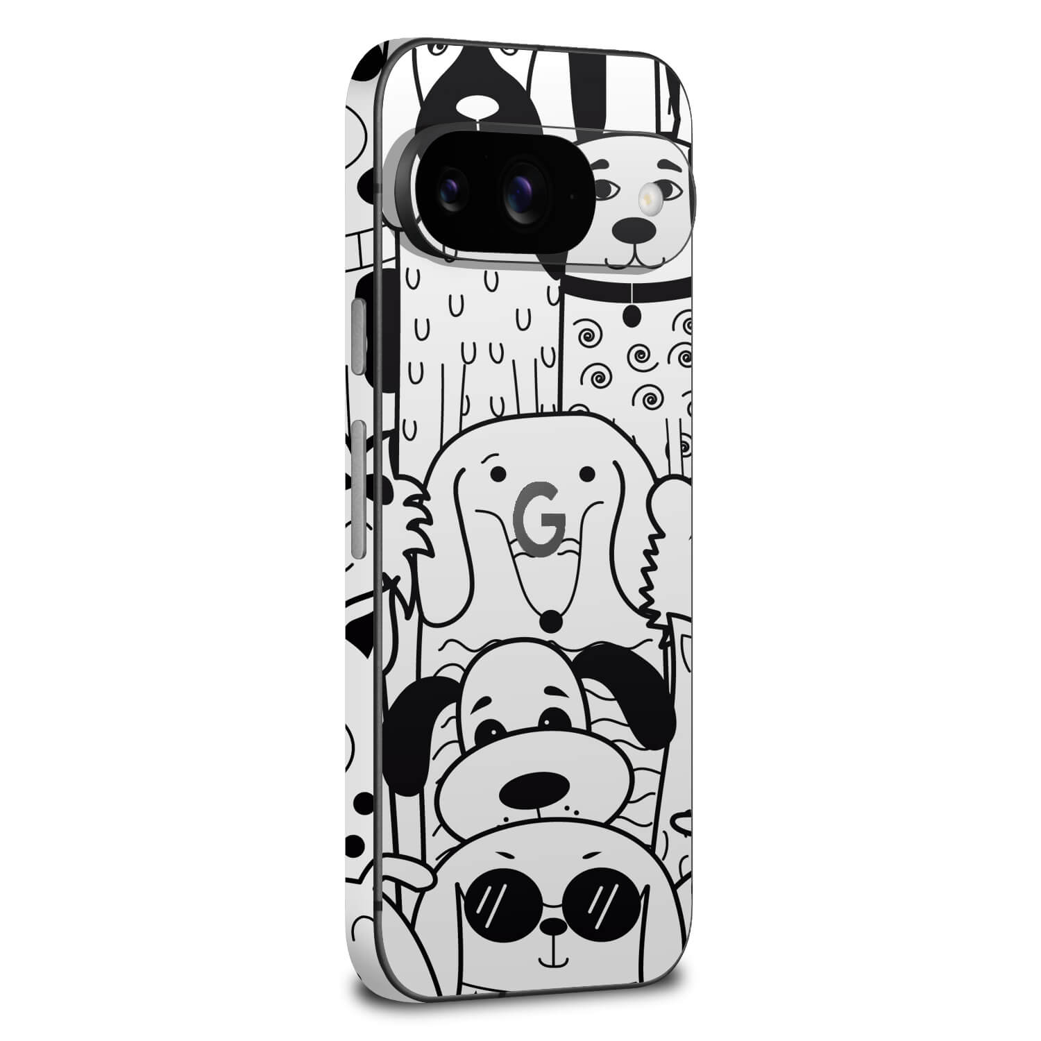 google pixel 9 doodles dog skins