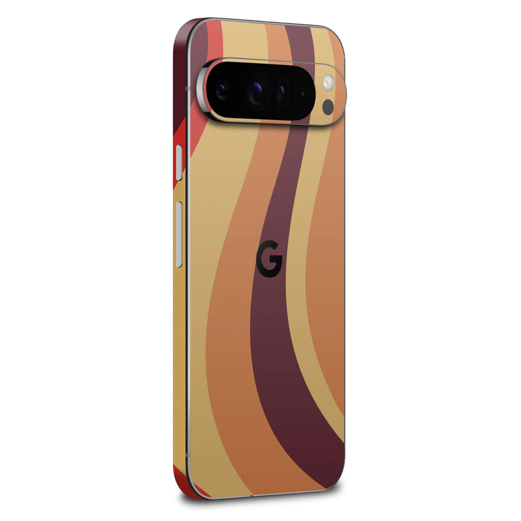 google pixel 9 pro xl abstract lava skins