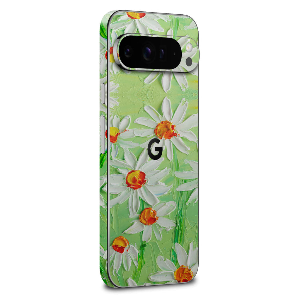 google pixel 9 pro xl art daisy field skins