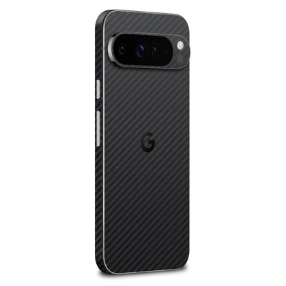 google pixel 9 pro xl black carbon fibre skins