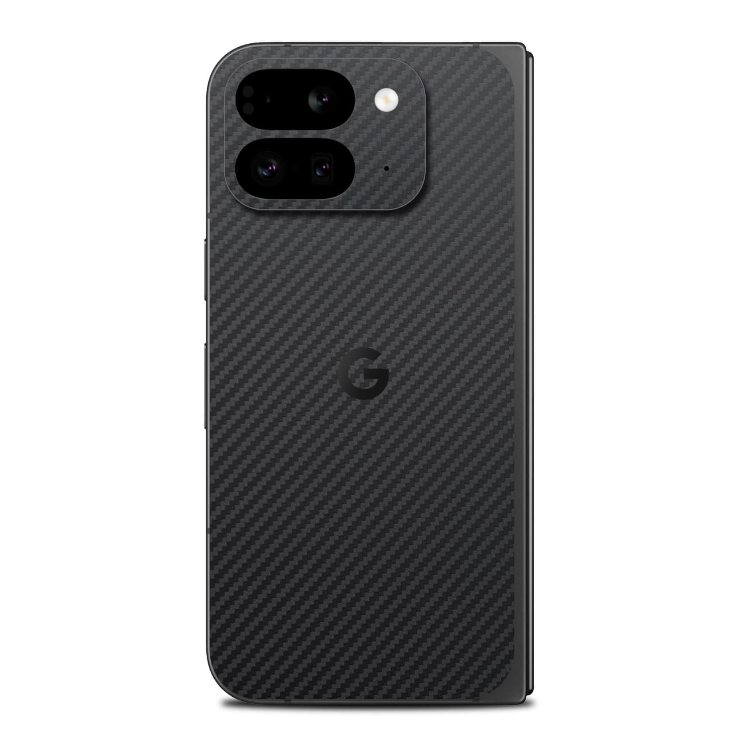 google pixel 9 pro fold black carbon fibre skins