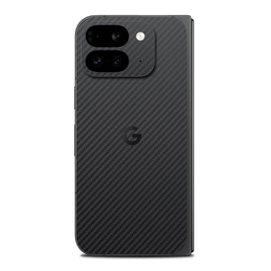 google pixel 9 pro fold black carbon fibre skins