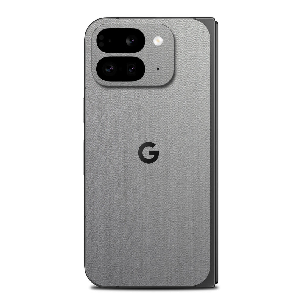 google pixel 9 pro fold brushed aluminium skins