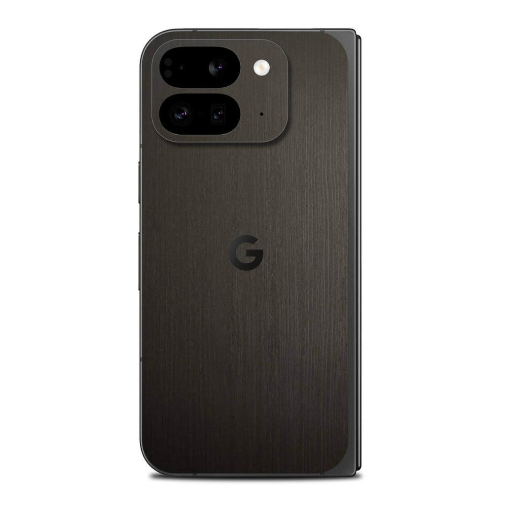 google pixel 9 pro fold silverblack wood skins