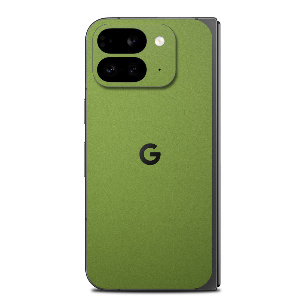 google pixel 9 pro fold textured matt green skins