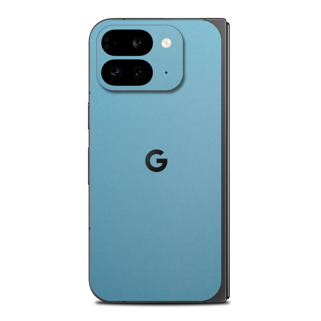 google pixel 9 pro fold textured matt light blue skins