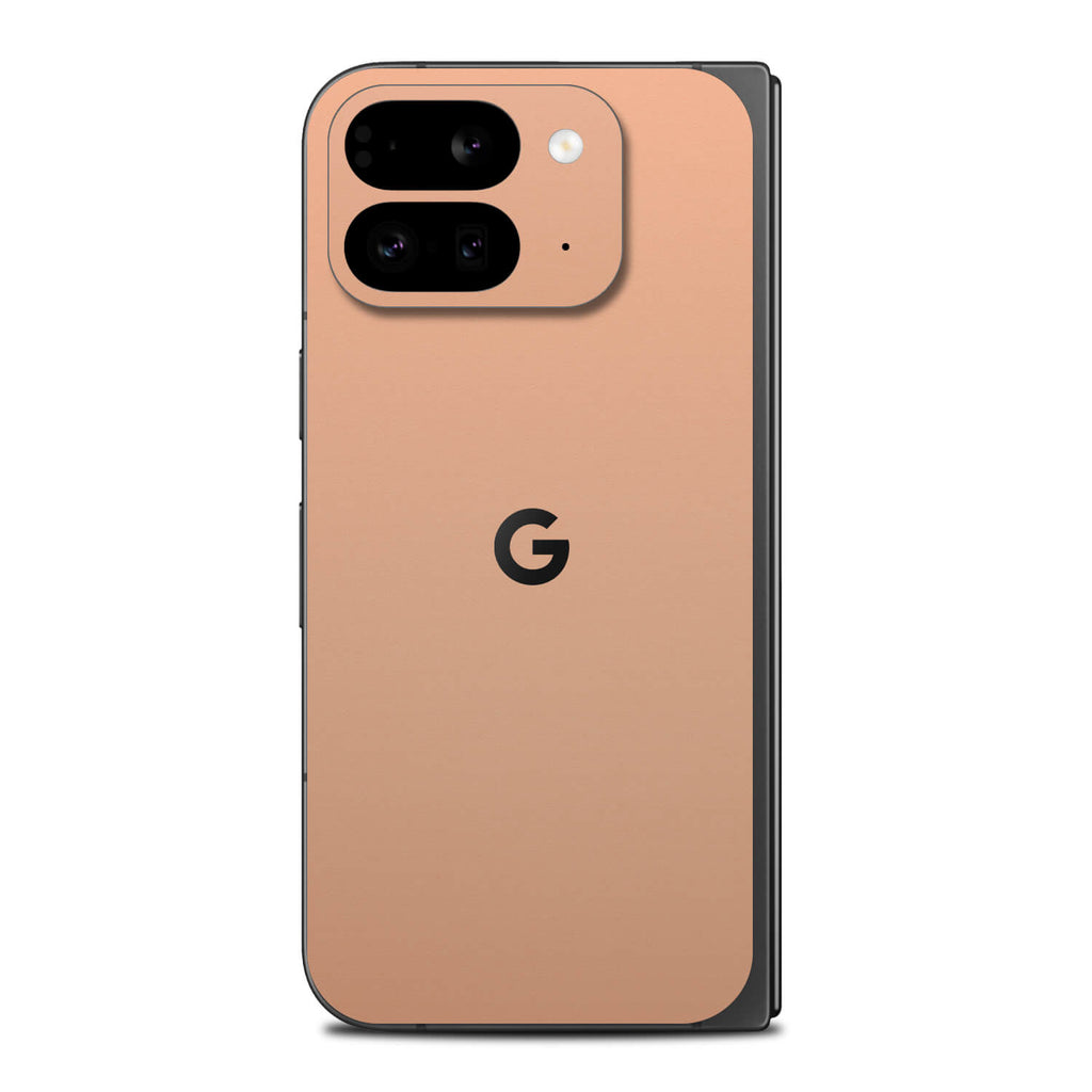 google pixel 9 pro fold textured matt peach skins