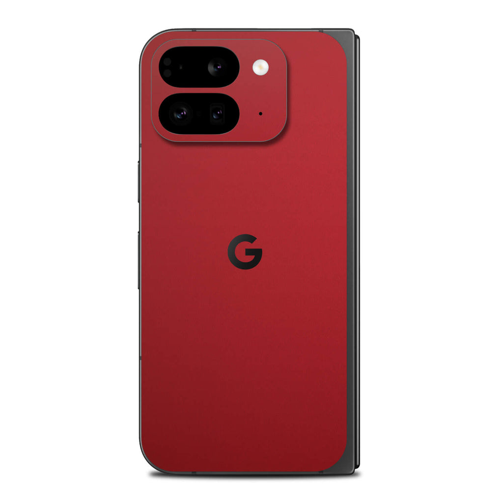 google pixel 9 pro fold textured matt red skins