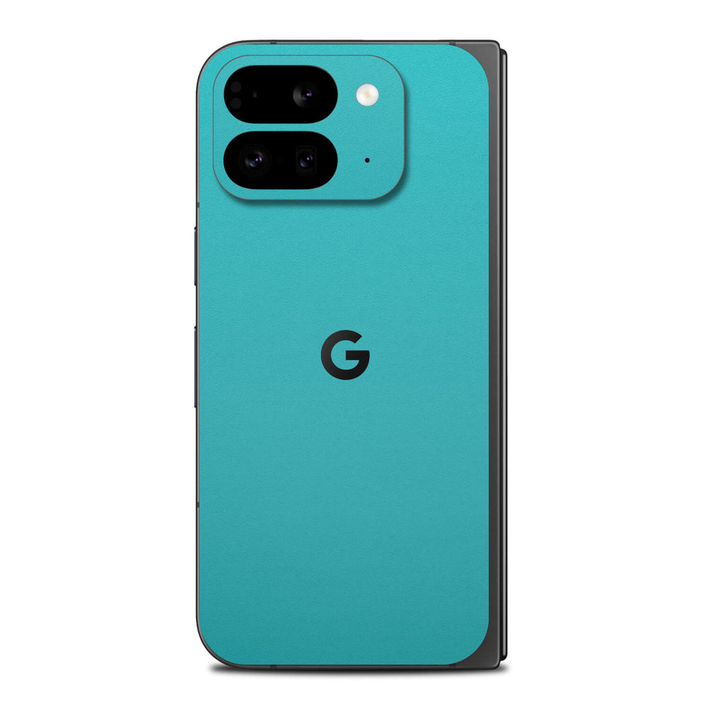 google pixel 9 pro fold textured matt turquoise skins