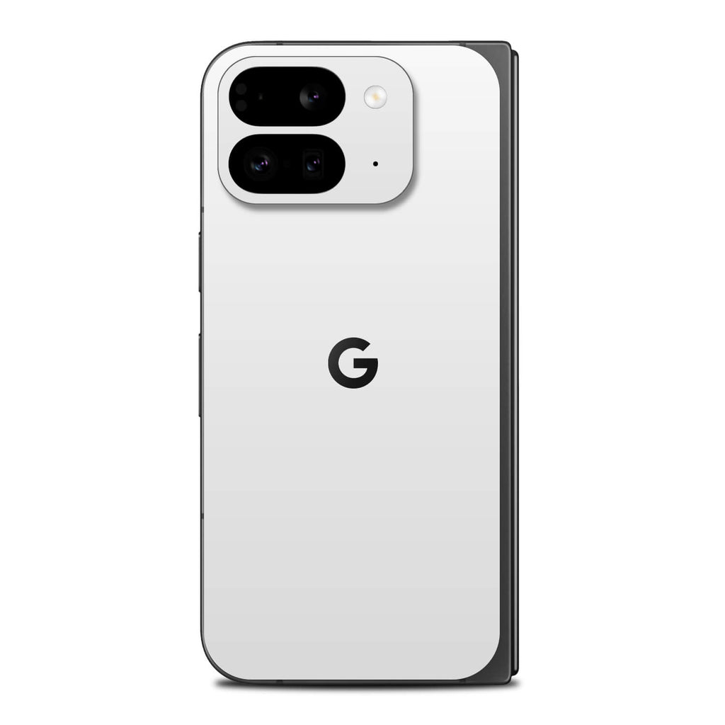 google pixel 9 pro fold white gloss skins