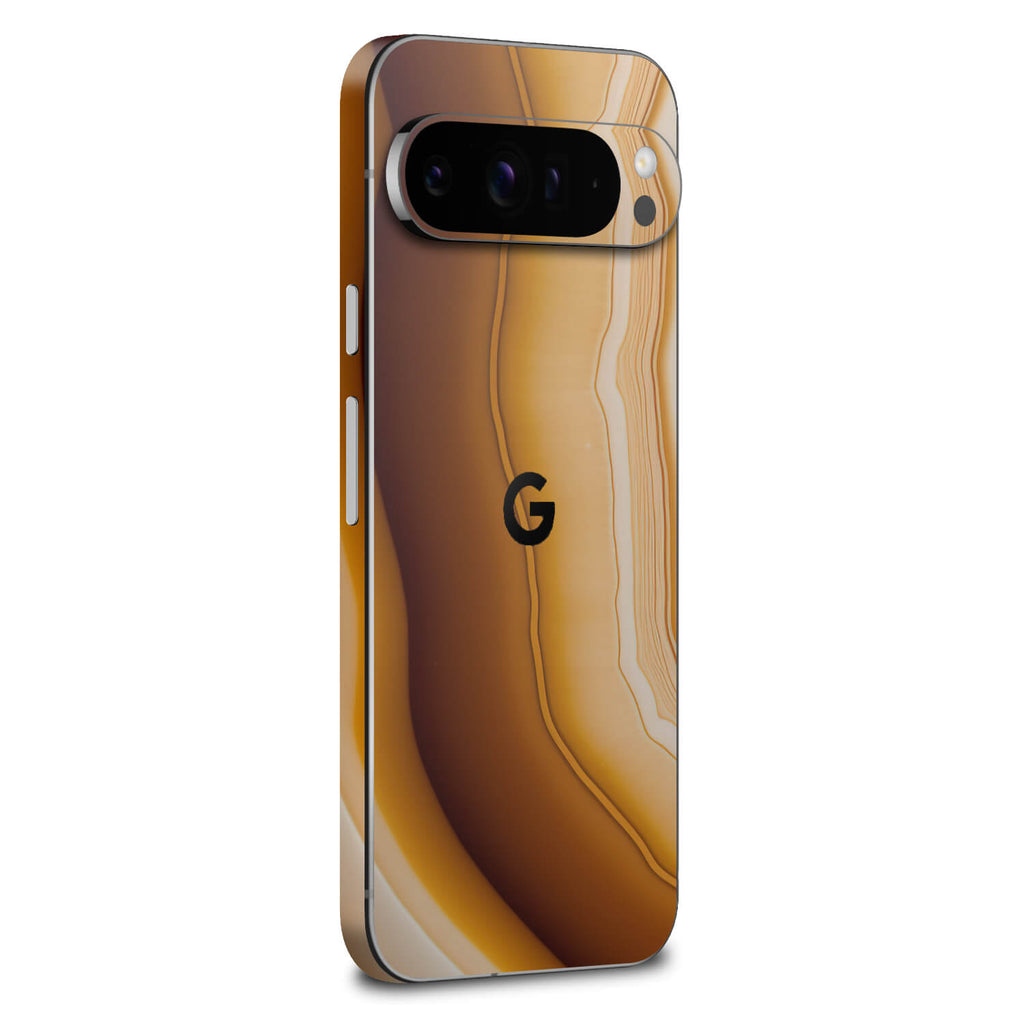 google pixel 9 pro xl onyx amber skins