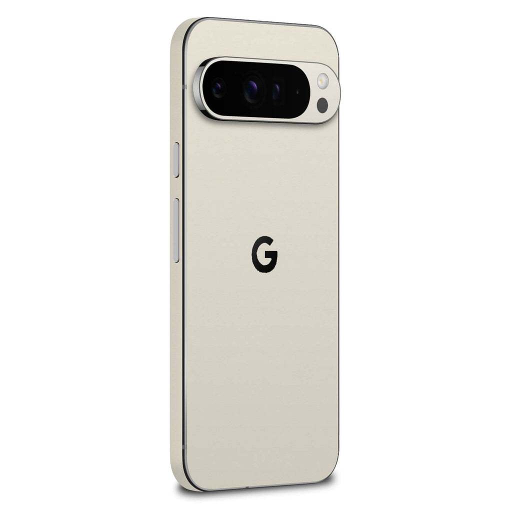 google pixel 9 pro xl textured matt cream skins