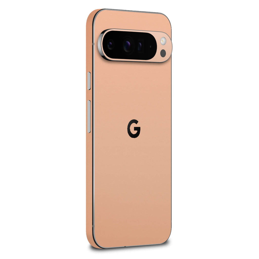 google pixel 9 pro xl textured matt peach skins