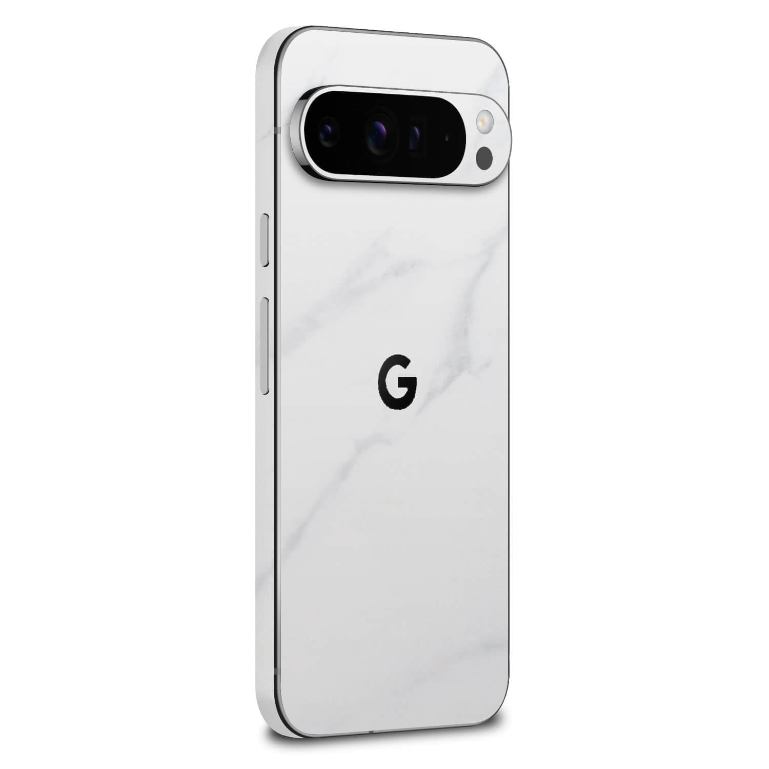 google pixel 9 pro xl white marble skins