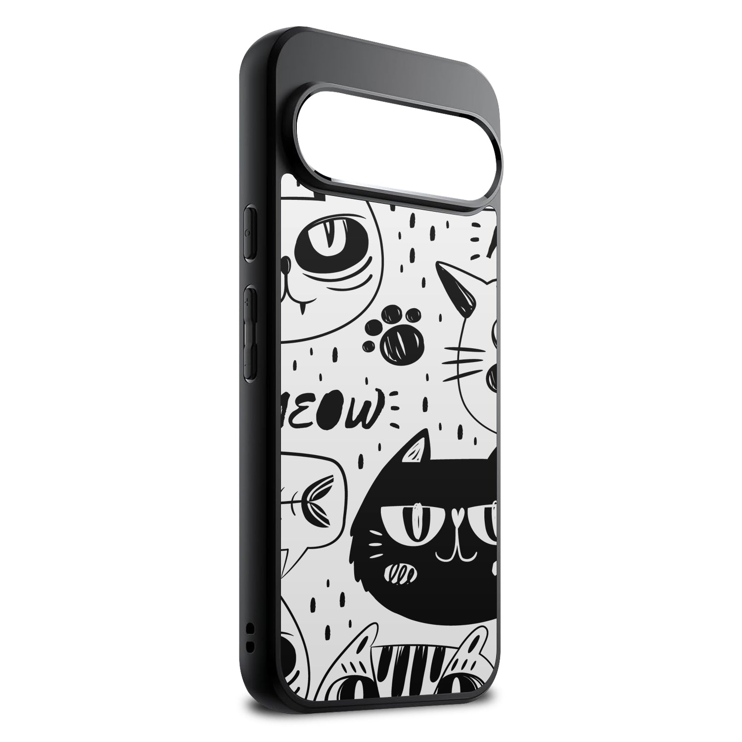 Google Pixel 10 pro CustomX case doodles cats