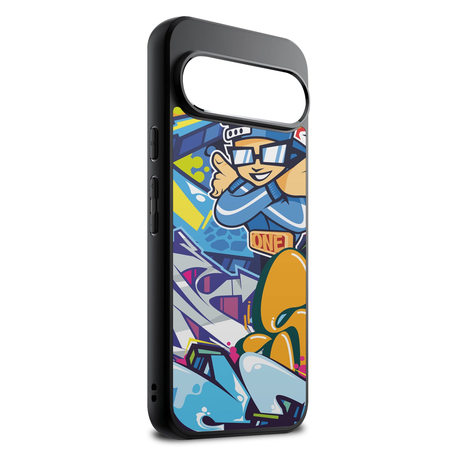 Google Pixel 10 pro CustomX case graffiti urban