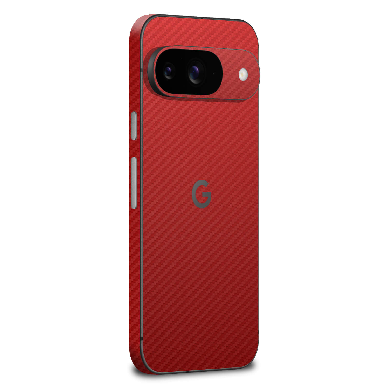 google pixel 9 red carbon fibre skin