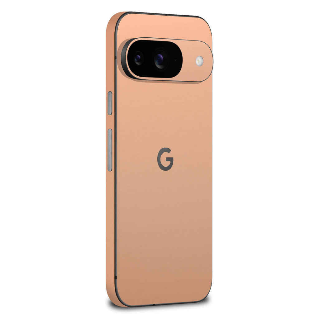 google pixel 9 textured matt peach skins