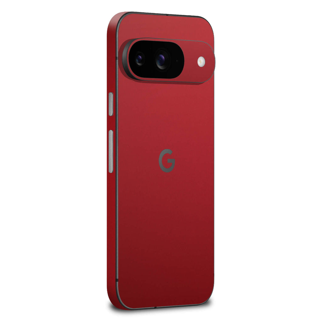google pixel 9 textured matt red skins