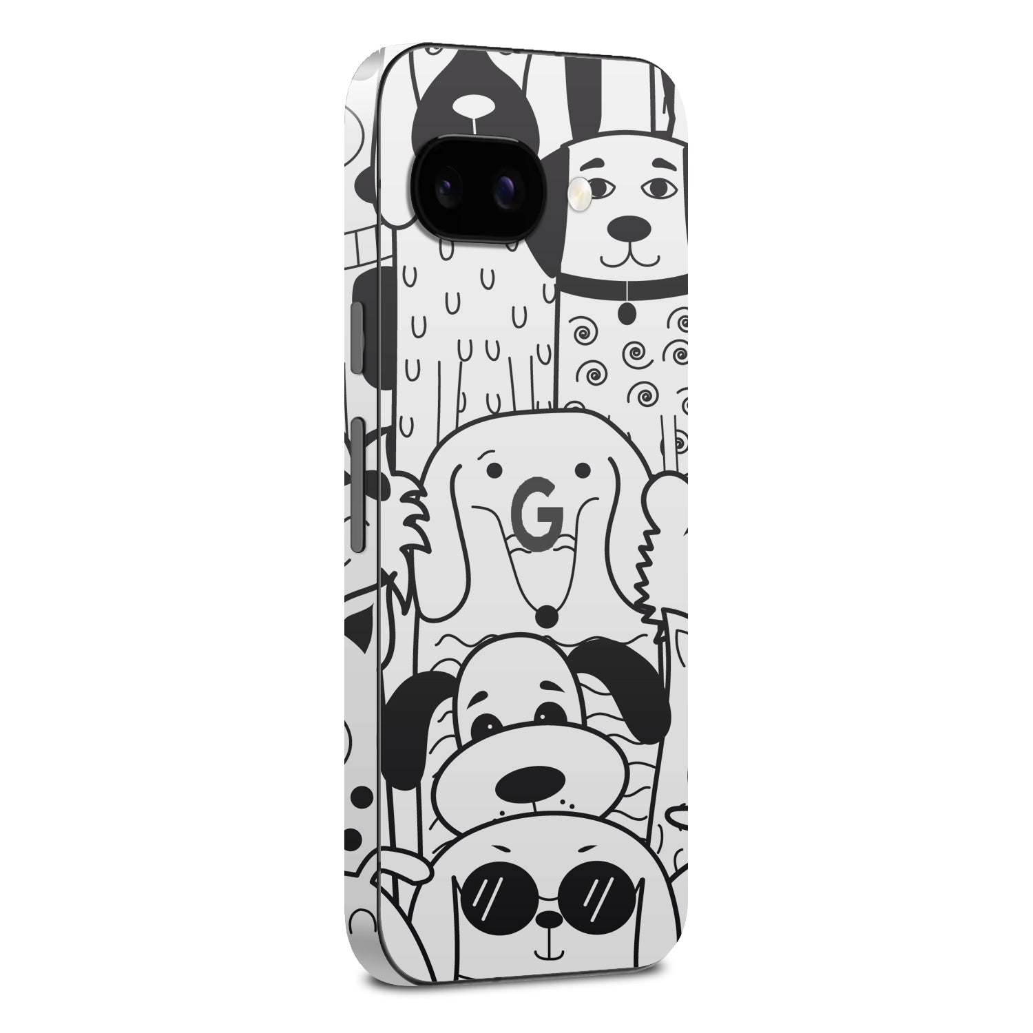 google pixel 10a doodles dogs skin and wrap