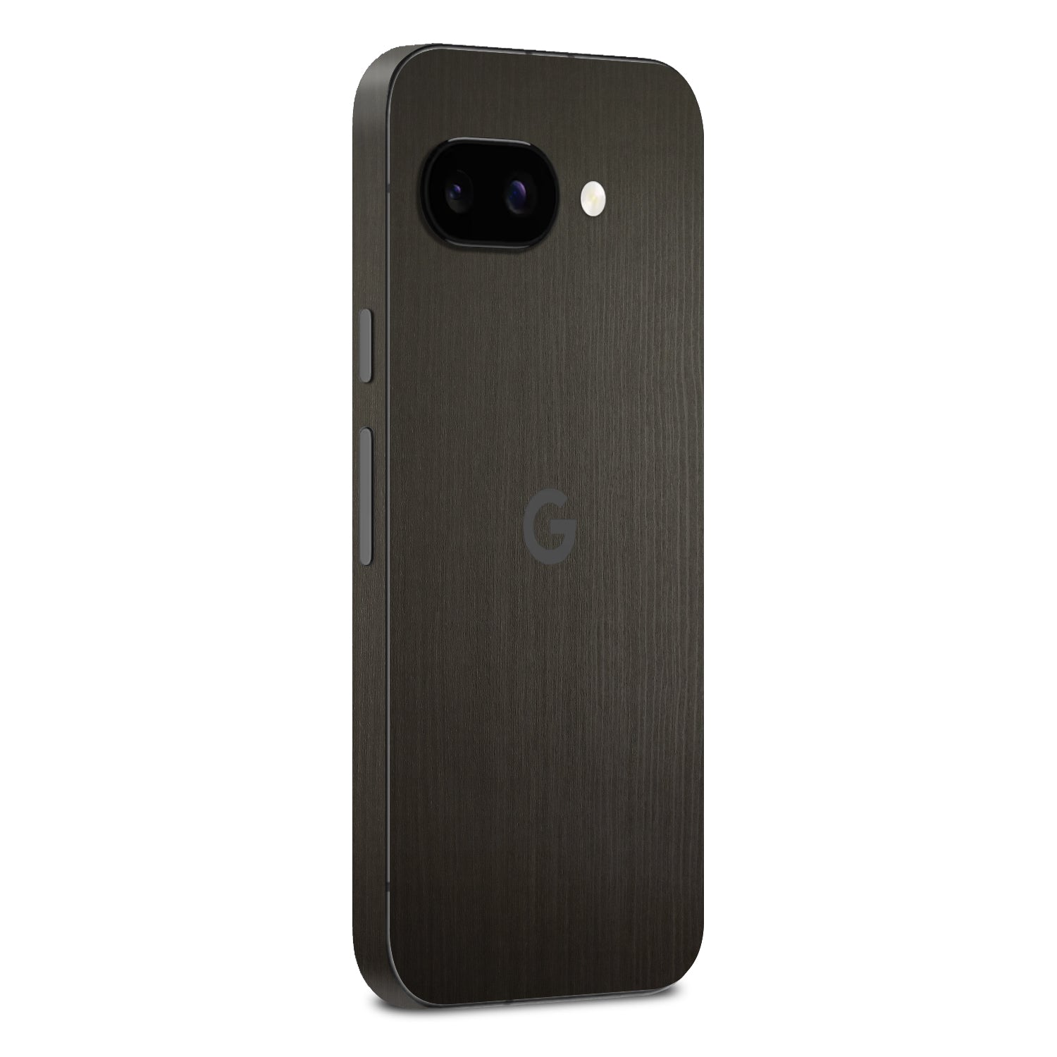 google pixel 10a silverblack wood skin and wrap