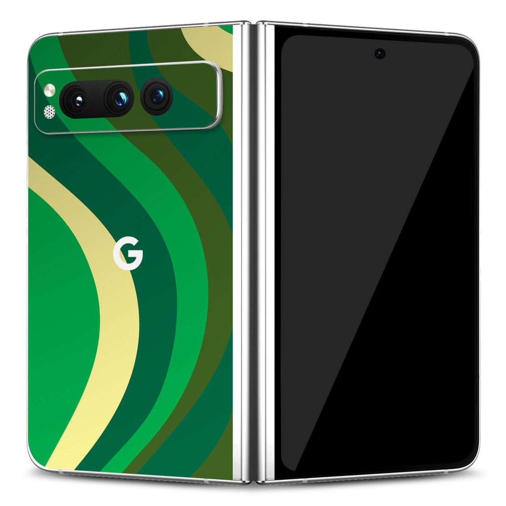 Google Pixel Fold Abstract jungle skins