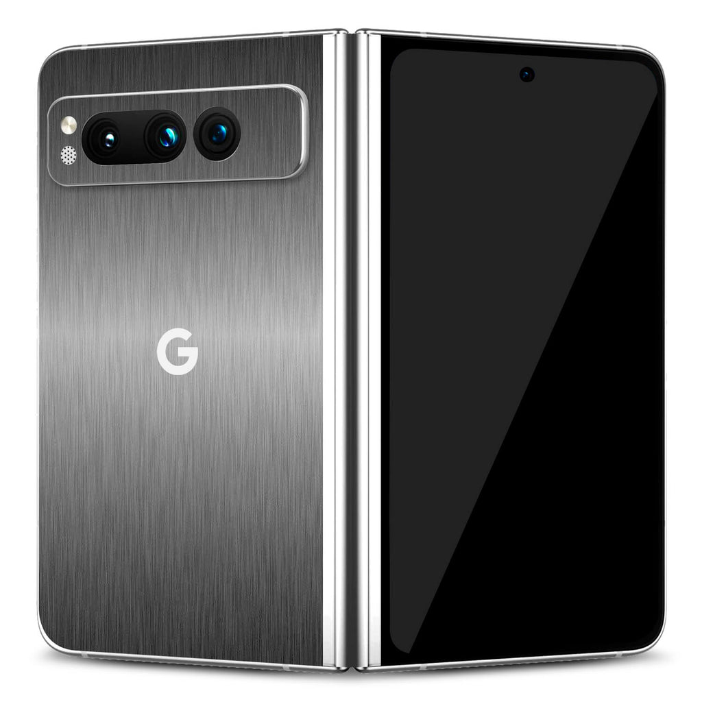 Google Pixel Fold Brushed titanium skins