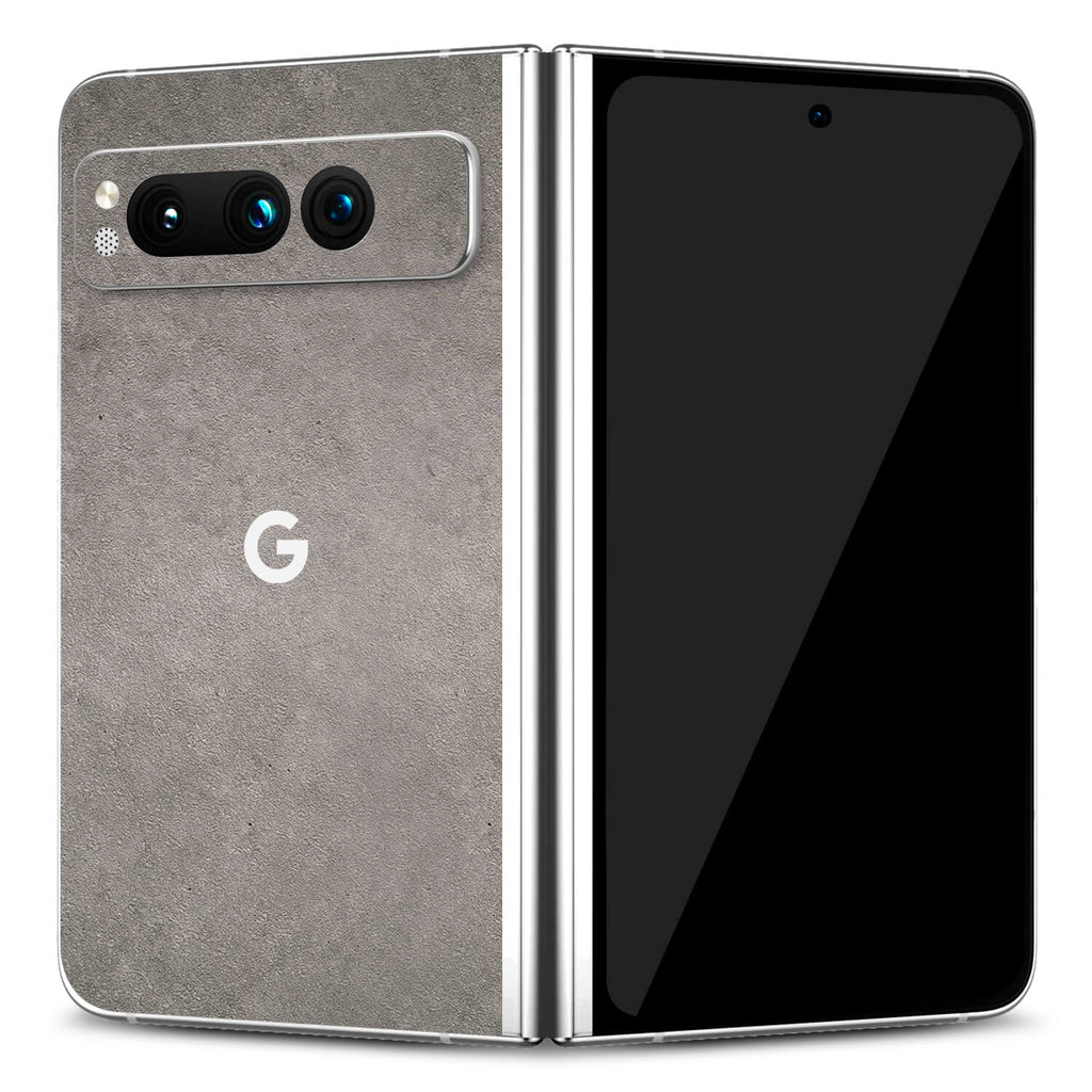 Google Pixel Fold Sahara concrete skins
