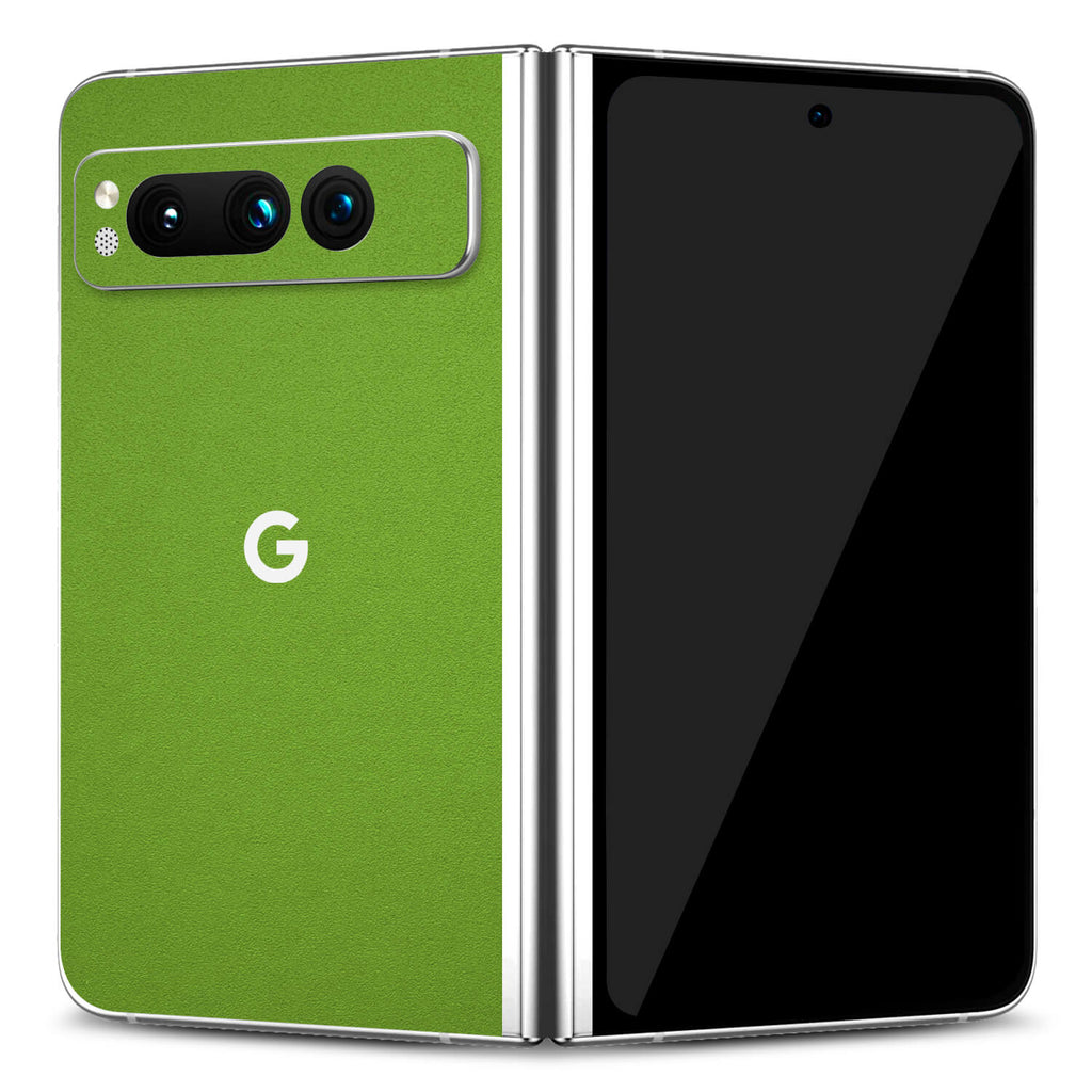 Google Pixel Fold Textured matt green skins