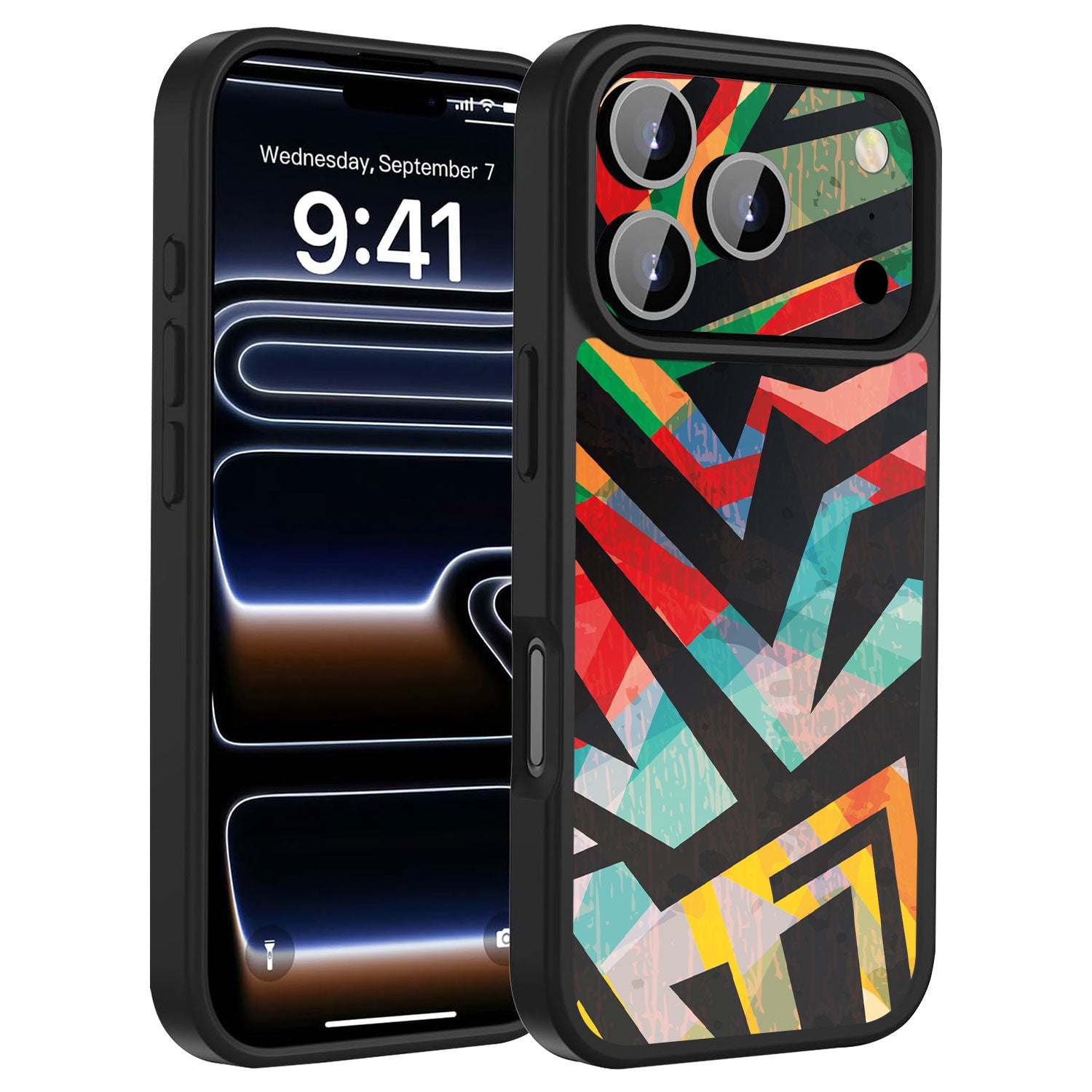 iPhone 17 Pro Max CustomX cases graffiti tribal