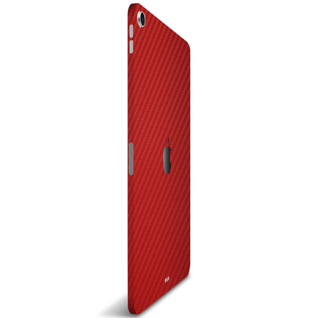 iPad Air 13" (2024, M2) Red carbon fibre skins