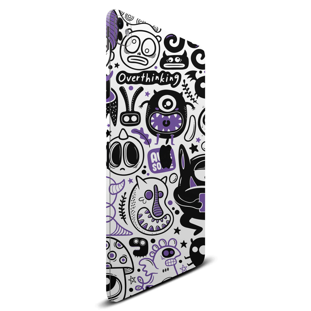 iPad Pro 11" (2024, M4) Doodles monster purple skins