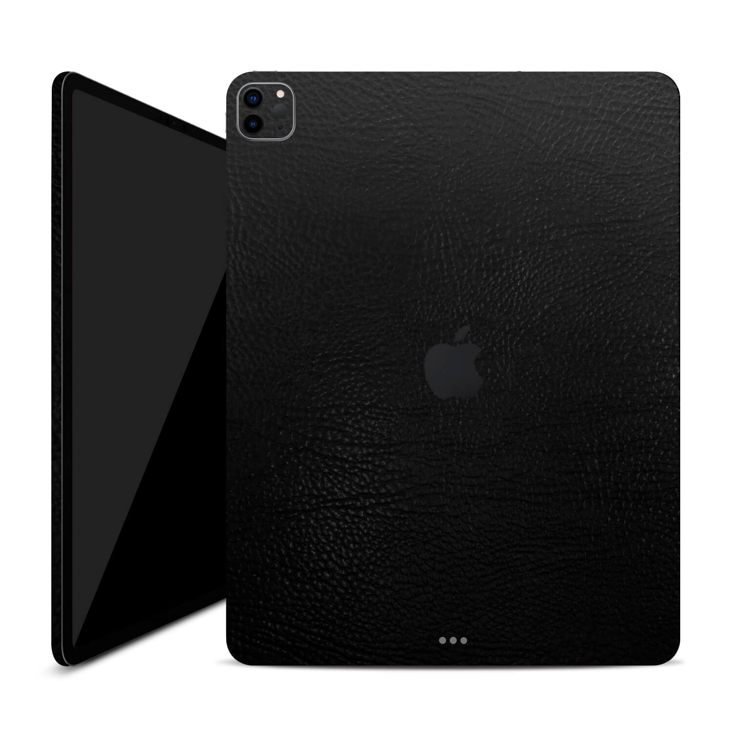 iPad Pro 12.9" (2022, Gen 6, M2) Black leather skins
