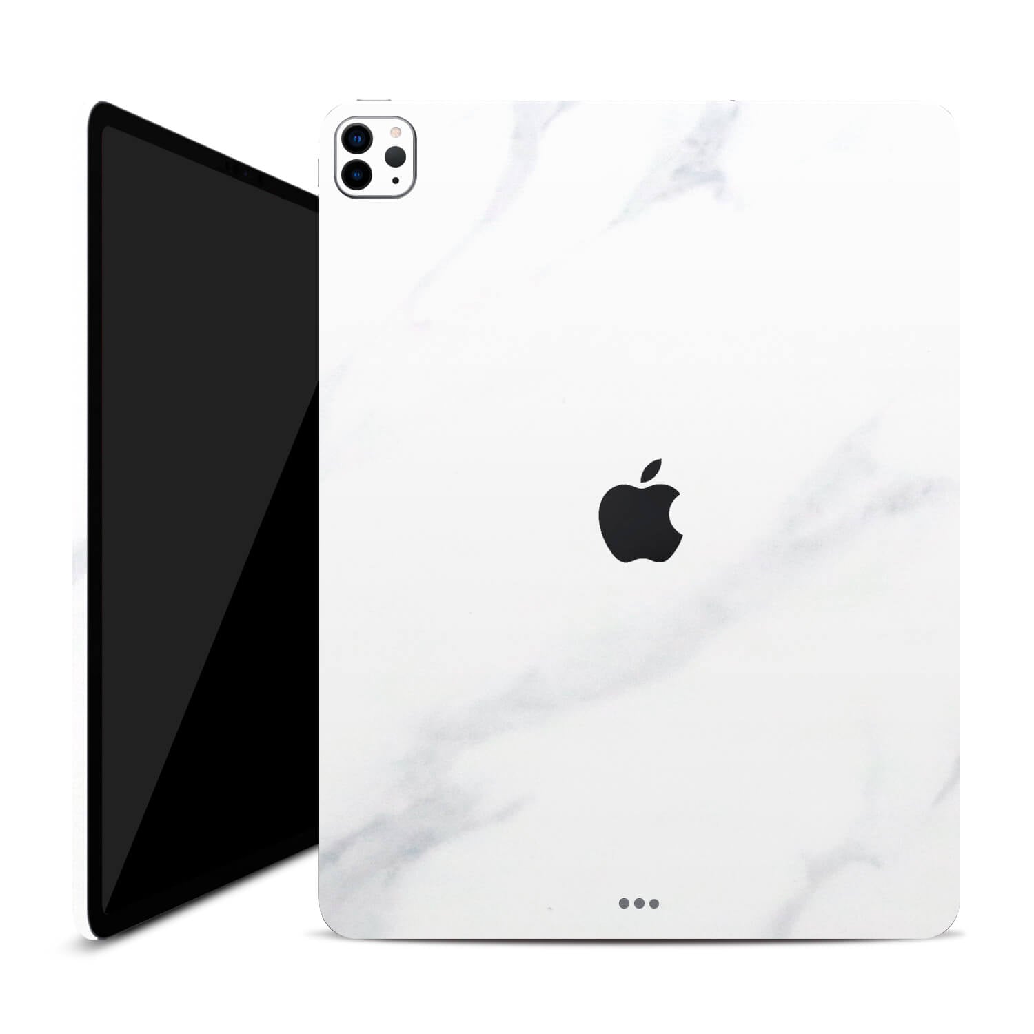 iPad Pro 12.9" (2022, Gen 6, M2) White marble skins
