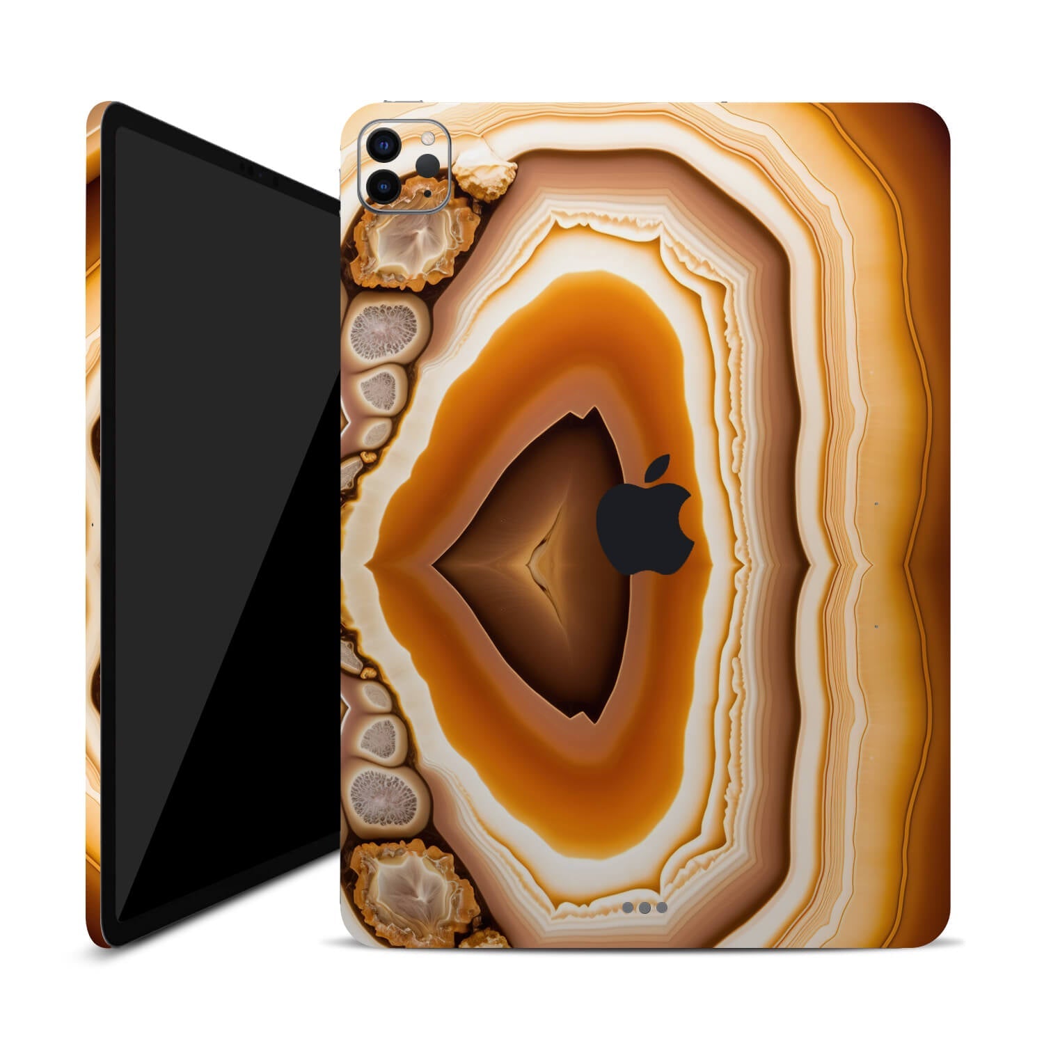 iPad Pro 12.9" (2023, Gen 6, M2) Onyx amber skins