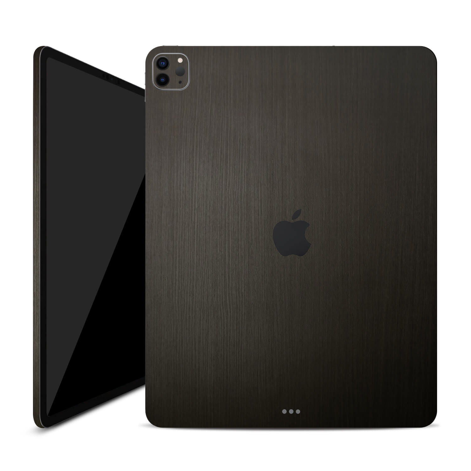 iPad Pro 12.9" (2022, Gen 6, M2) Silverblack wood skins