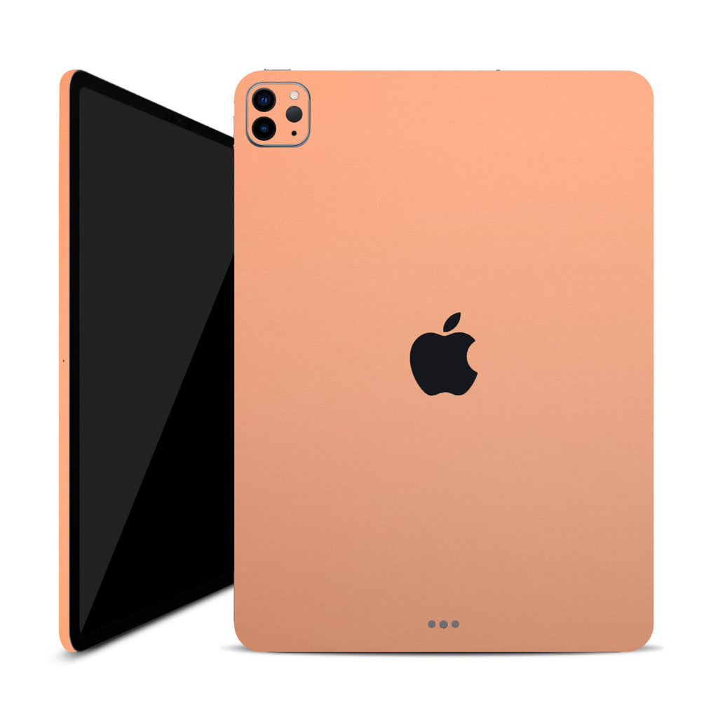 iPad Pro 12.9" (2022, Gen 6, M2) Textured matt peach skins