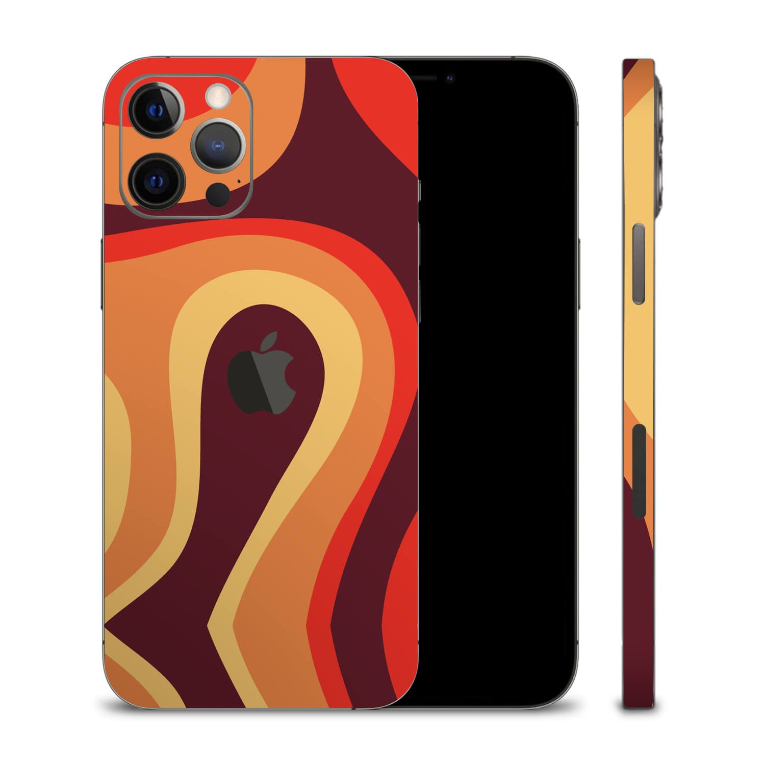 iPhone 12 Pro Abstract lava skins