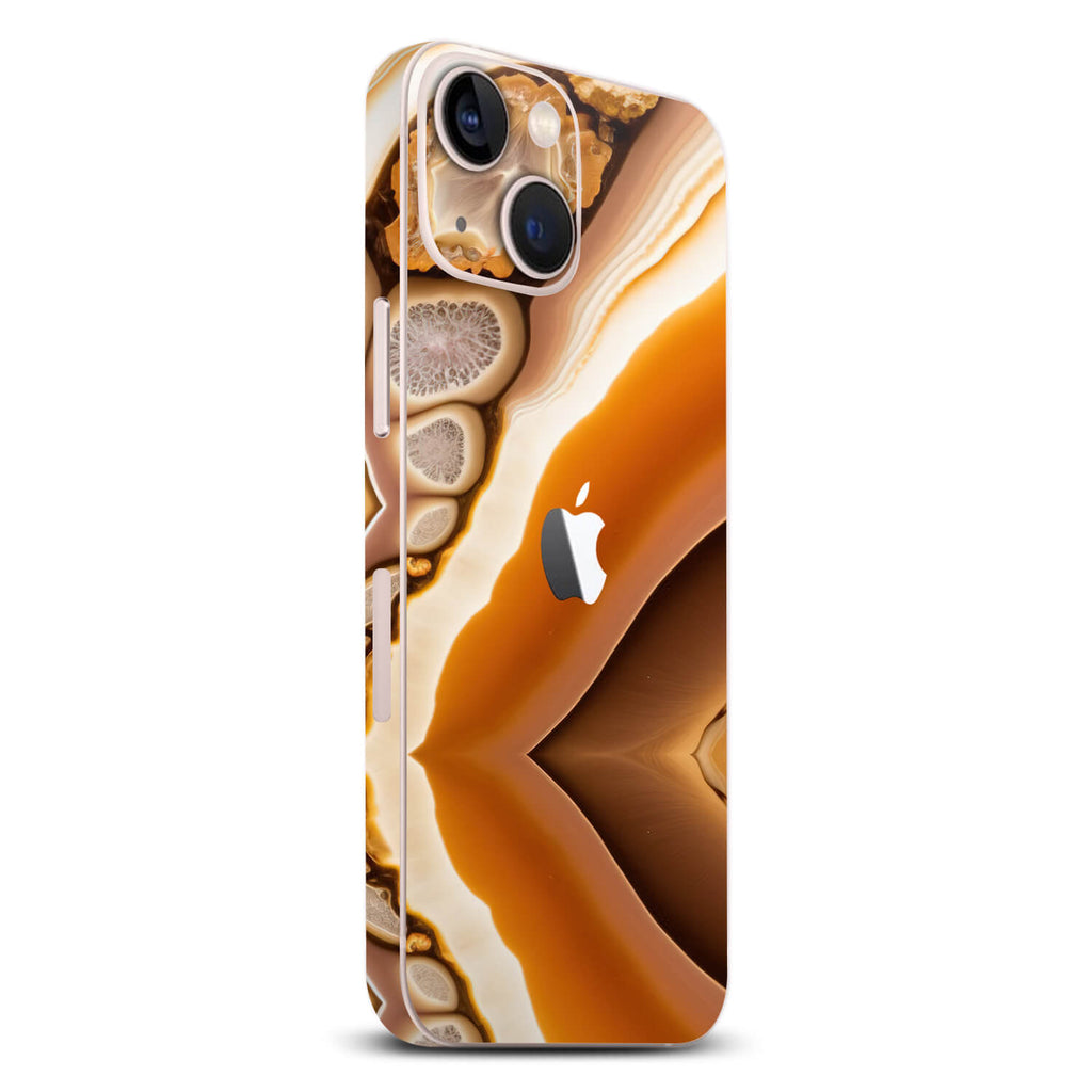 iPhone 13 Onyx amber skins