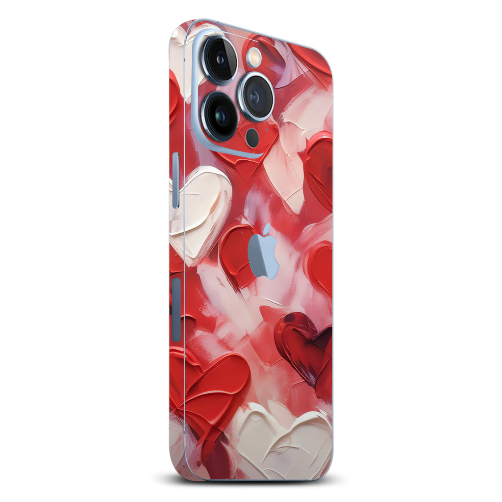 iPhone 13 Pro Max Art Love Hearts skin