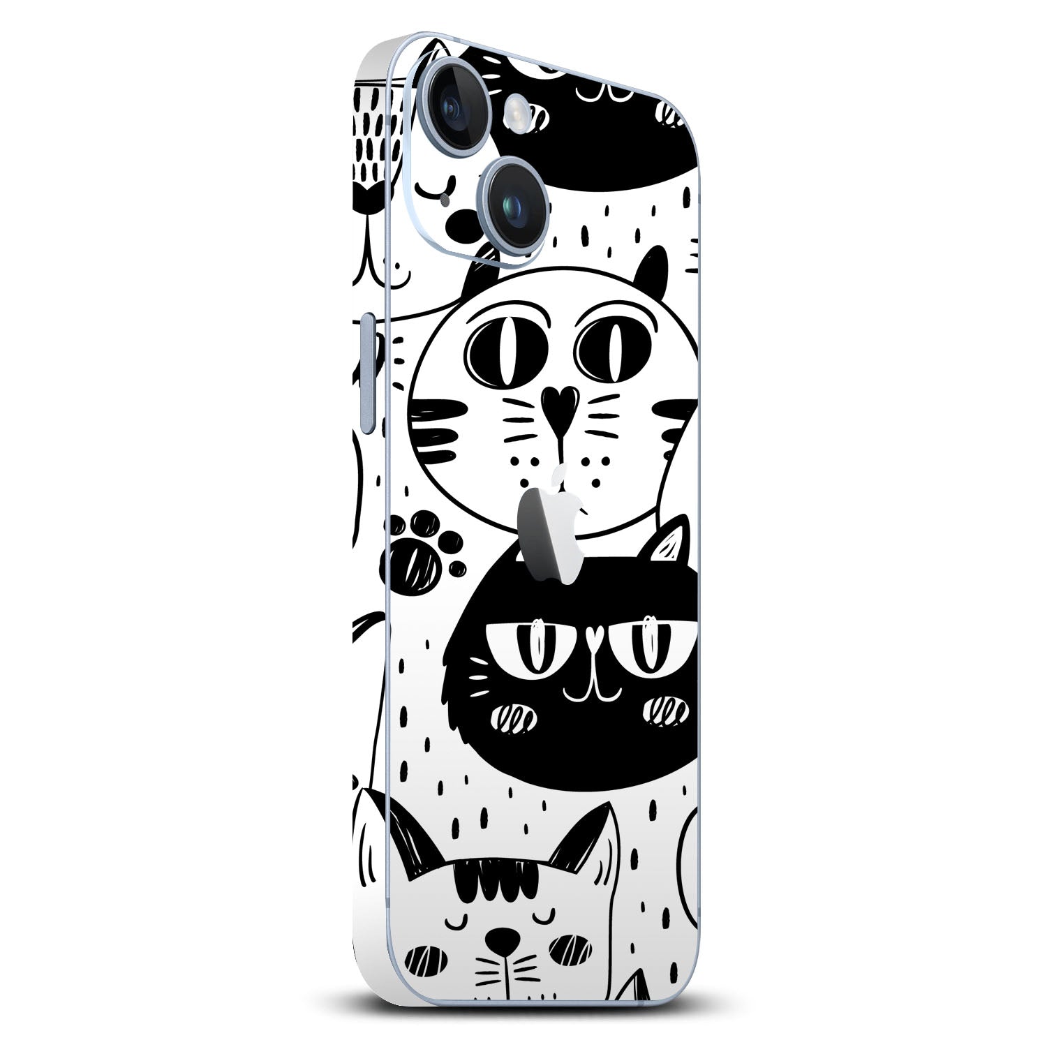 iPhone 14 Doodles cat skins