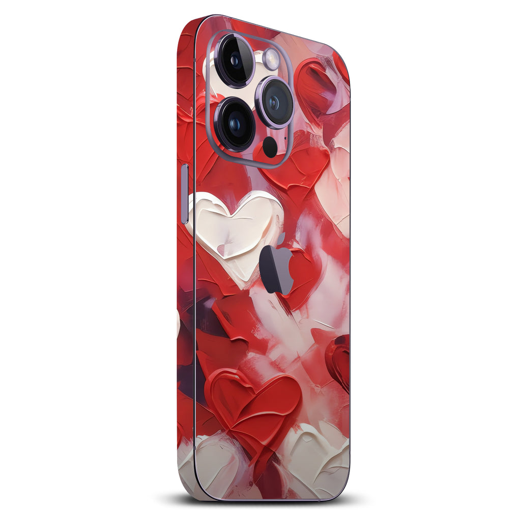 iPhone 14 Pro Max Art Love Hearts skin