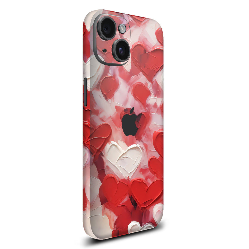 iPhone 15 Plus Art Love Hearts skin