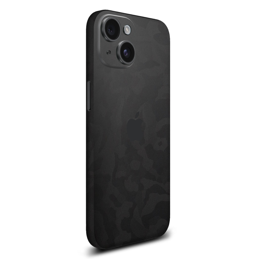 iPhone 15 Black camo skins