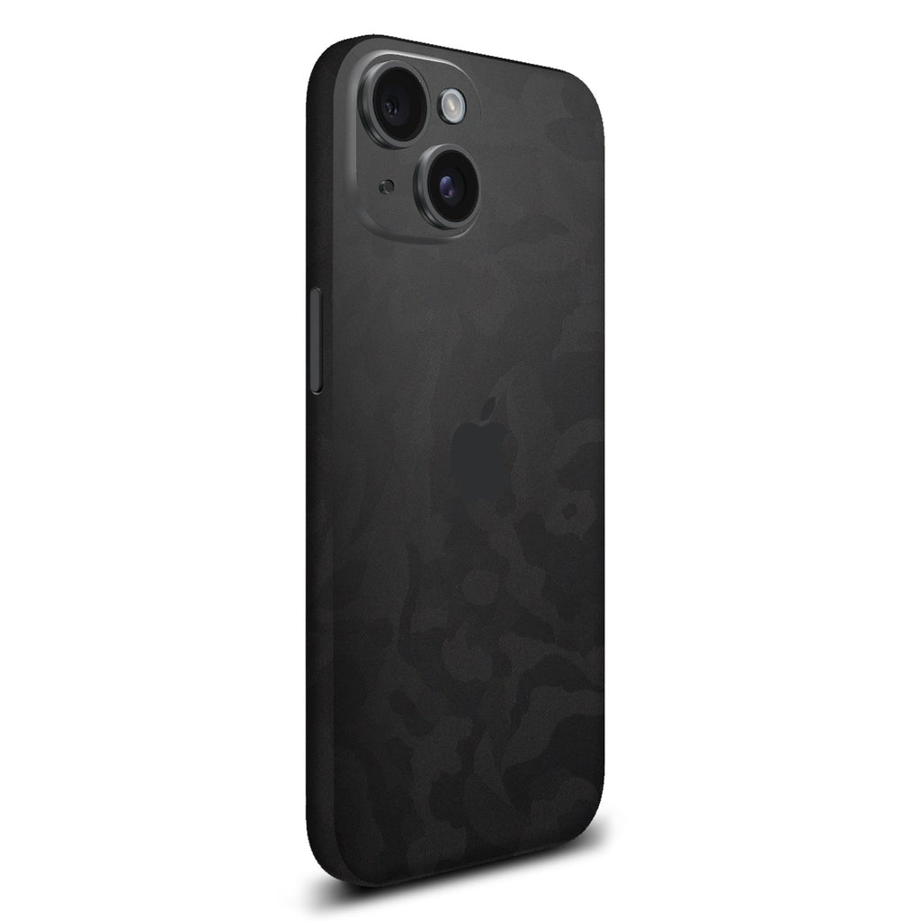 iPhone 15 Plus Black camo skins