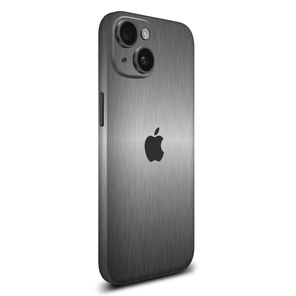 iPhone 15 Brushed titanium skins