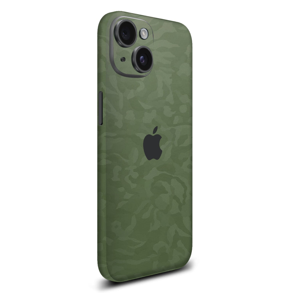 iPhone 15 Plus Green camo skins
