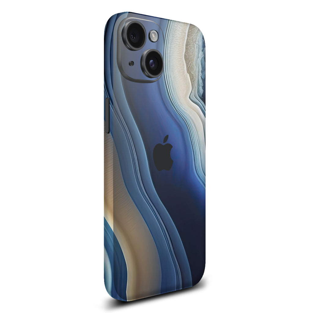 iPhone 15 Onyx azure skins