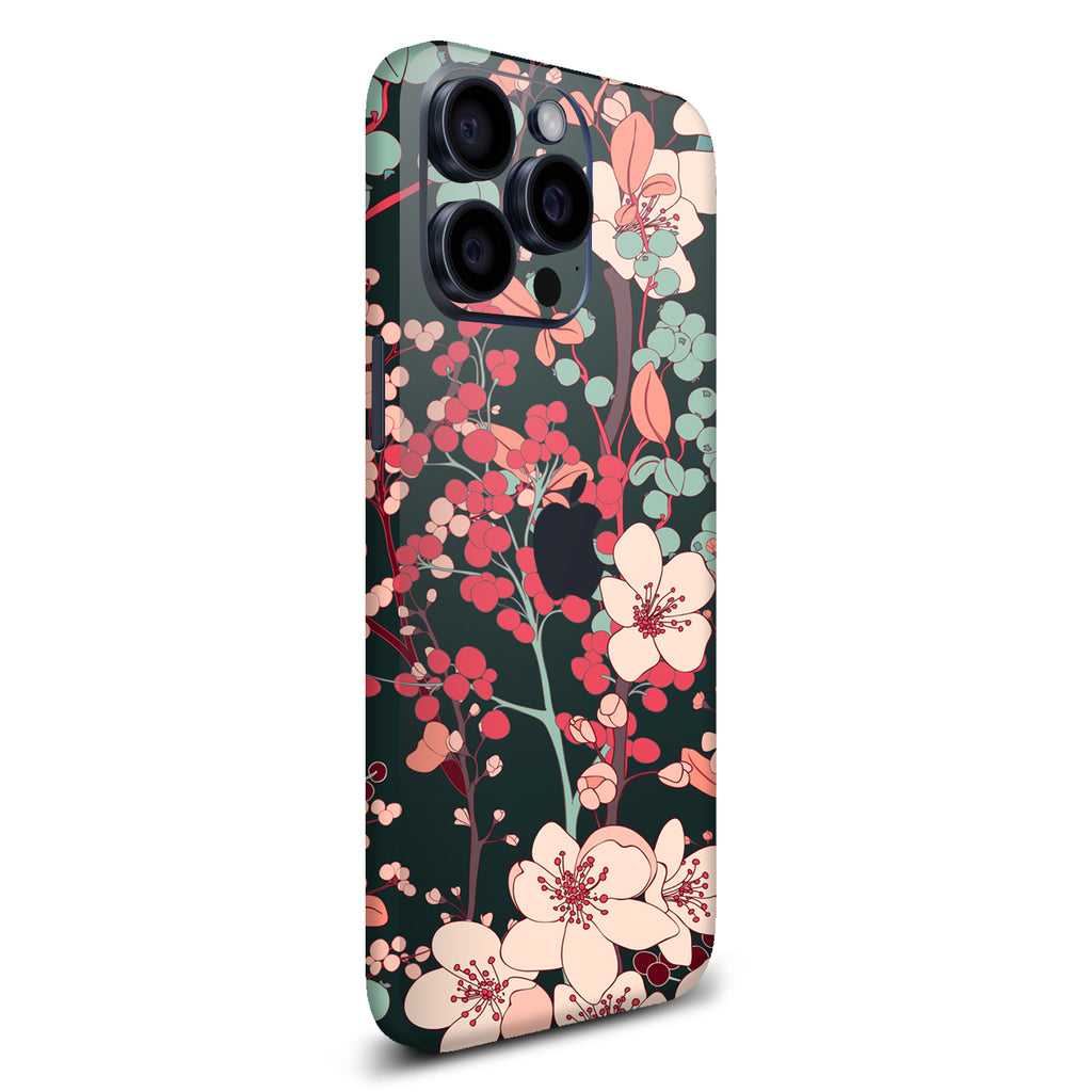 iPhone 15 Pro Art Vintage Floral skin