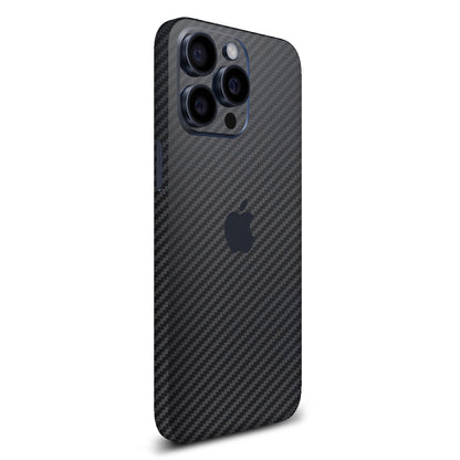 iPhone 16 Pro max Black carbon fibre skins